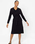 HENRIK VIBSKOV - Cross Jersey Dress, Black