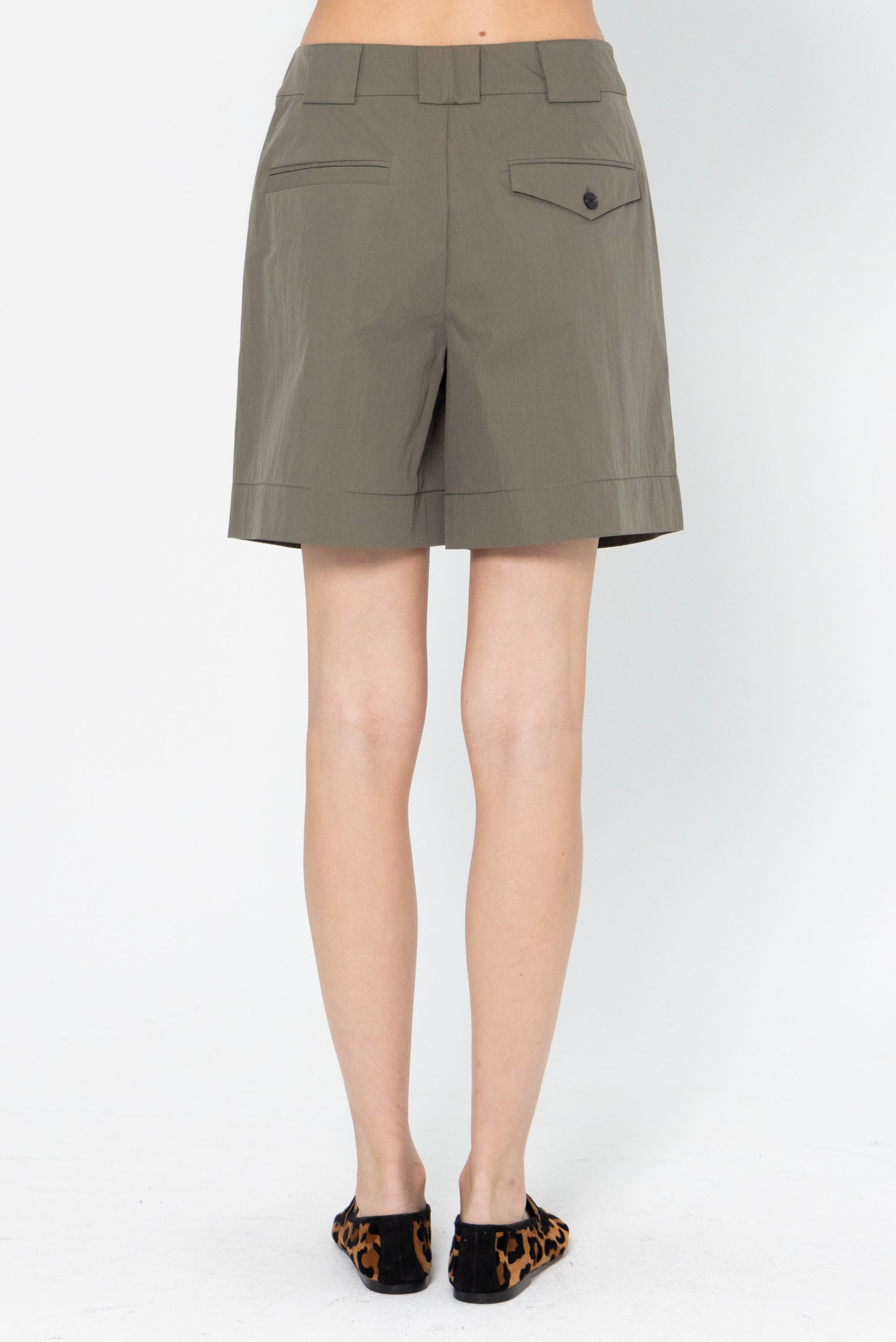 Proenza Schouler White Label - Tayla Shorts, Khaki