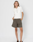 Proenza Schouler White Label - Tayla Shorts, Khaki