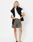 Proenza Schouler White Label - Tayla Shorts, Khaki