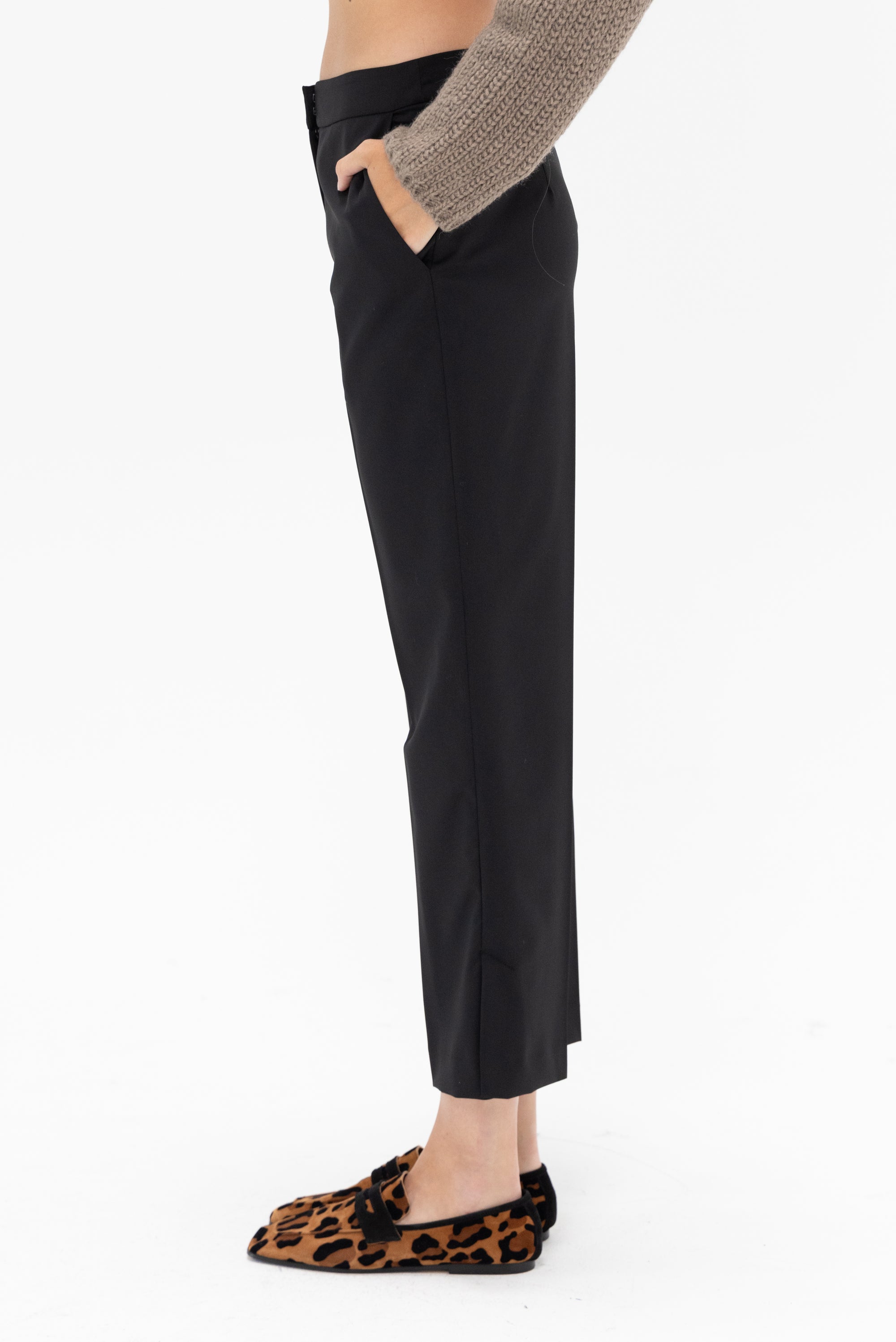 LOULOU STUDIO - Dorkas Pants, Black