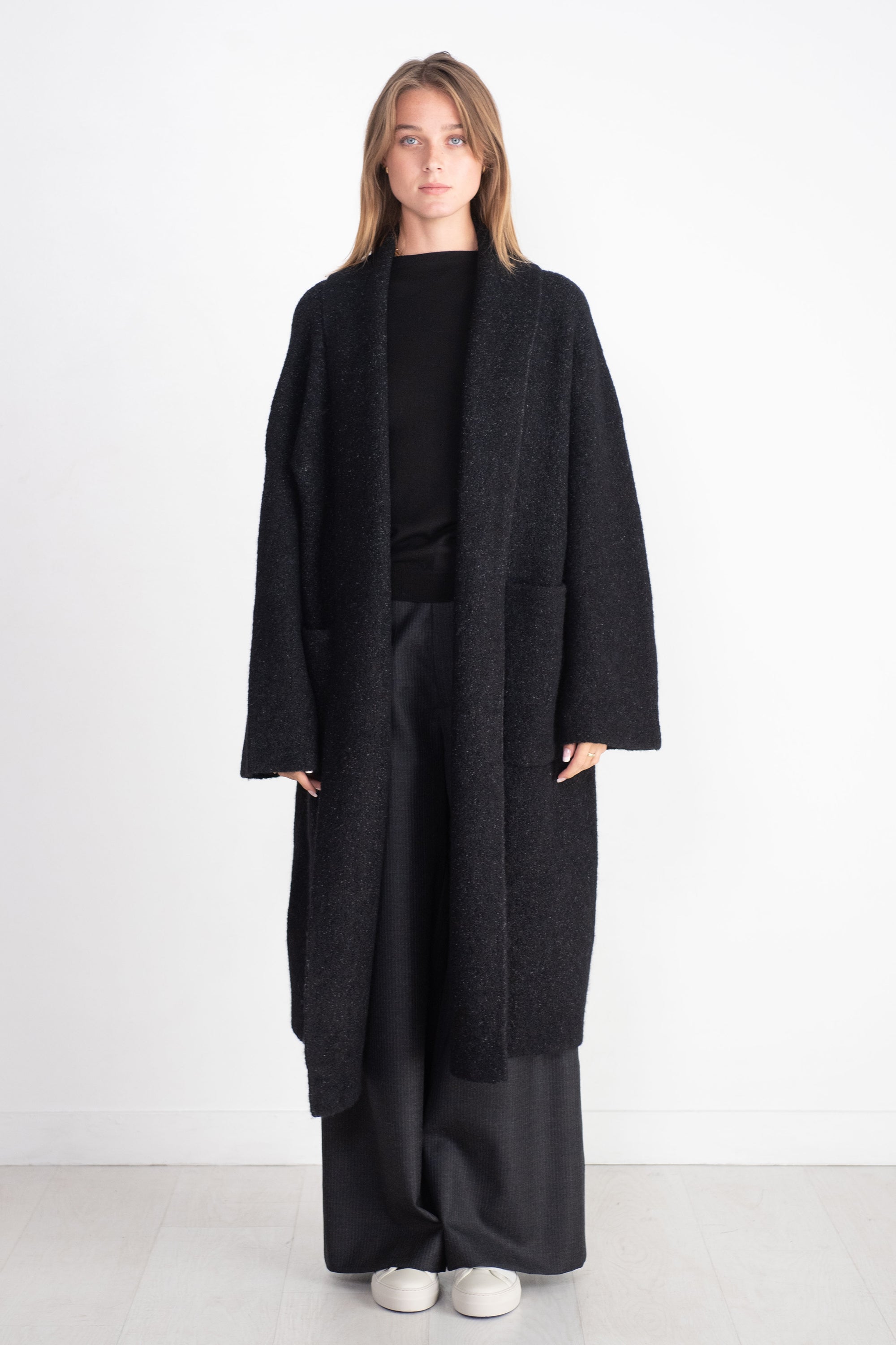 louren doubleface wool over coat-