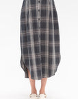 LAUREN MANOOGIAN - Plaid Placket Skirt, Plaid