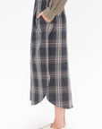 LAUREN MANOOGIAN - Plaid Placket Skirt, Plaid