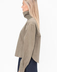 LAUREN MANOOGIAN - Soft Collar Shirt, Clay