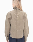 LAUREN MANOOGIAN - Soft Collar Shirt, Clay