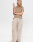 Lines Trouser, Camel