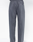 Belted Relaxed Pants, Asphalt