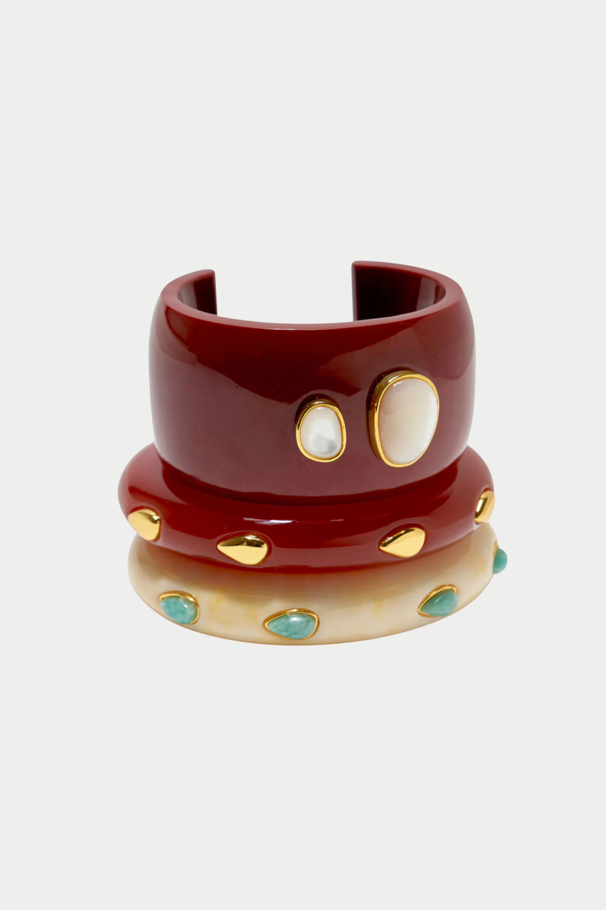 LIZZIE FORTUNATO JEWELS - Lanna Cuff, Pearl