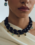 LIZZIE FORTUNATO JEWELS - Elegance In Craft Collar, Black