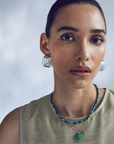 LIZZIE FORTUNATO JEWELS - Sculpted Hoops, Storm