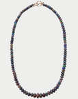 Opal Necklace, Black Opal