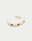 Ridge Cuff Amber Alabaster