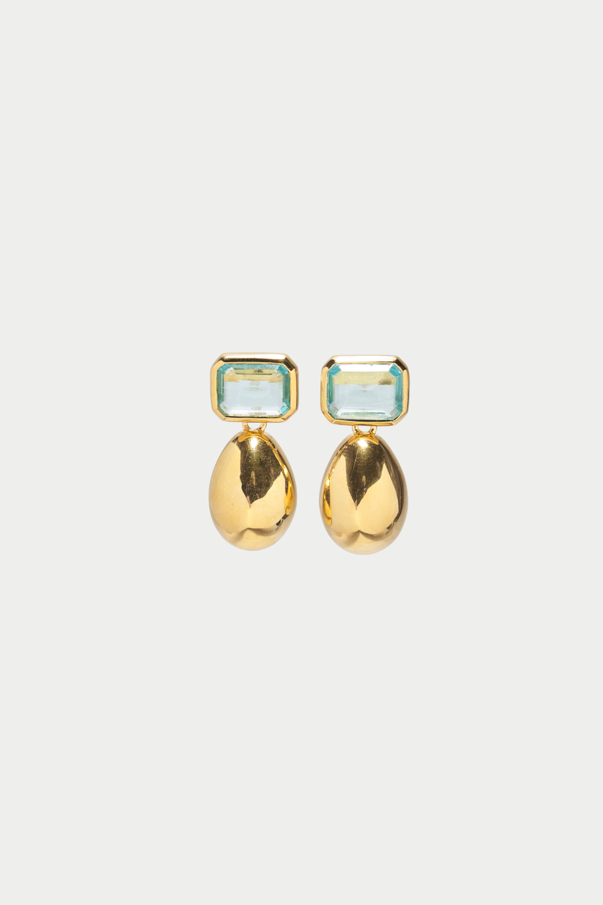 LIZZIE FORTUNATO JEWELS - Bean Earrings, Gold