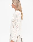 LOULOU STUDIO - Frutos Cardigan, Ivory