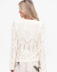 LOULOU STUDIO - Frutos Cardigan, Ivory