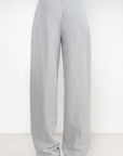 LOULOU STUDIO - Peran Pants, Pearl Grey Melange