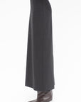 LOULOU STUDIO - Samos Skirt, Anthracite