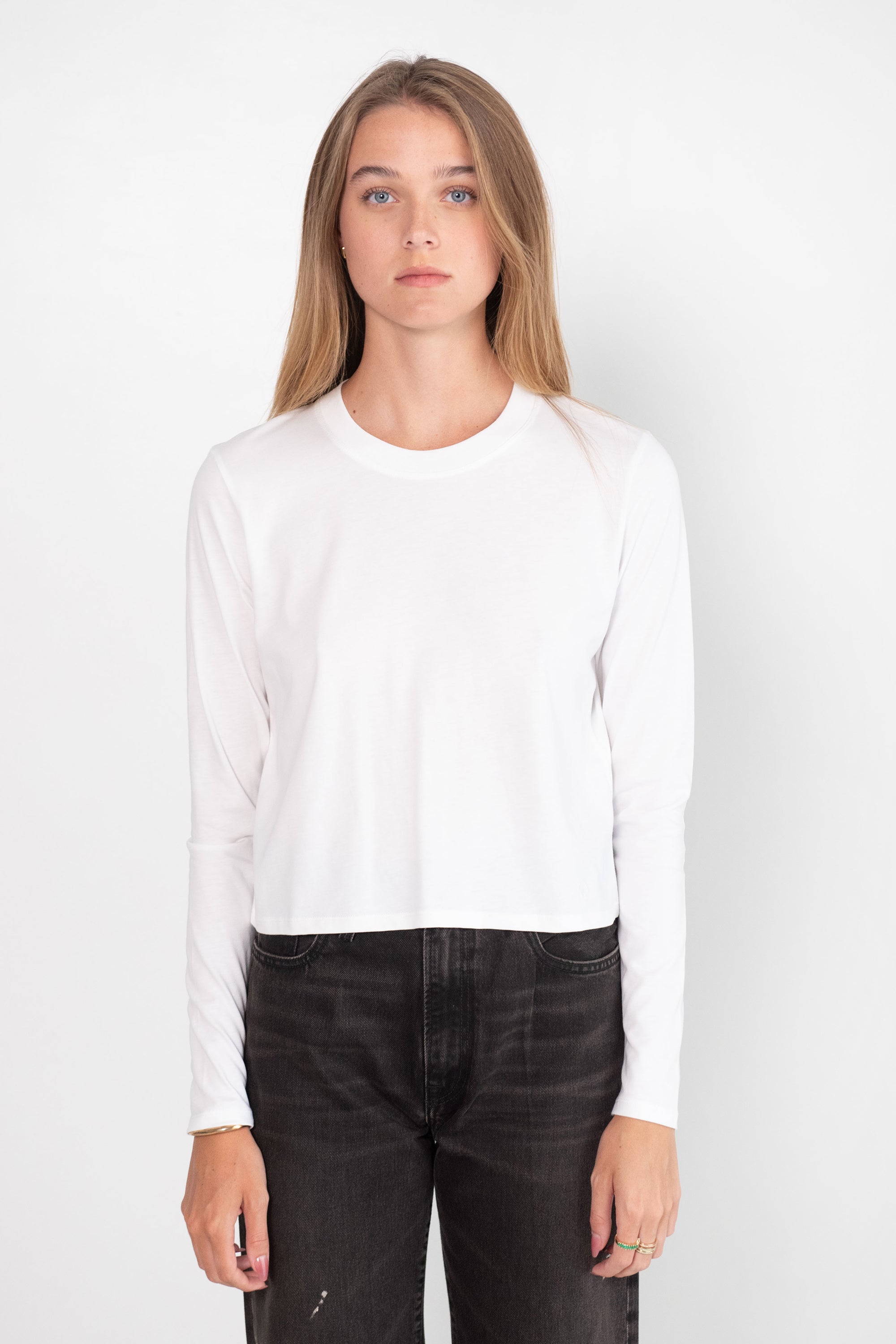 LOULOU STUDIO - Masal Long Sleeve Shirt, White