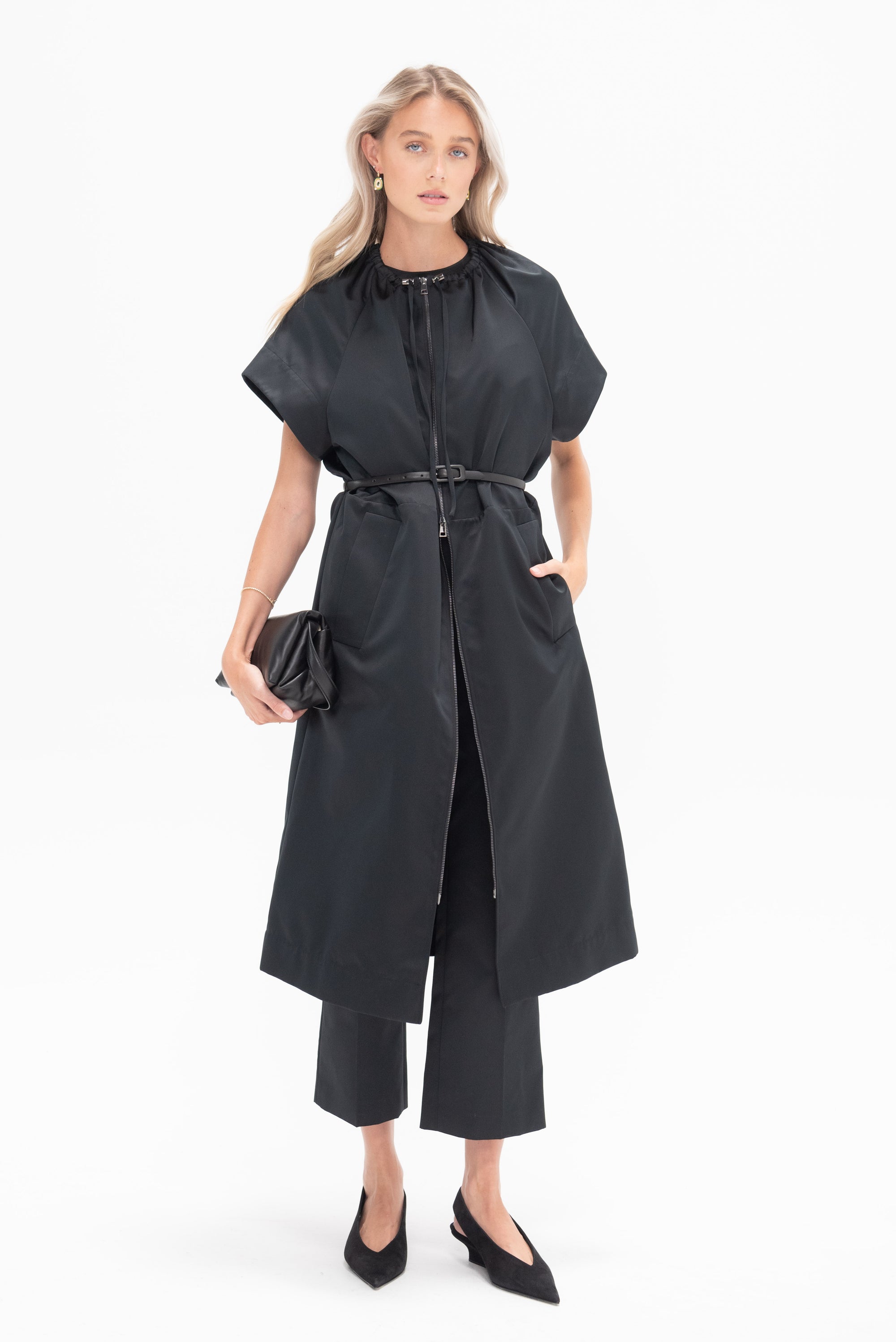 MANTÙ - Coat, Black