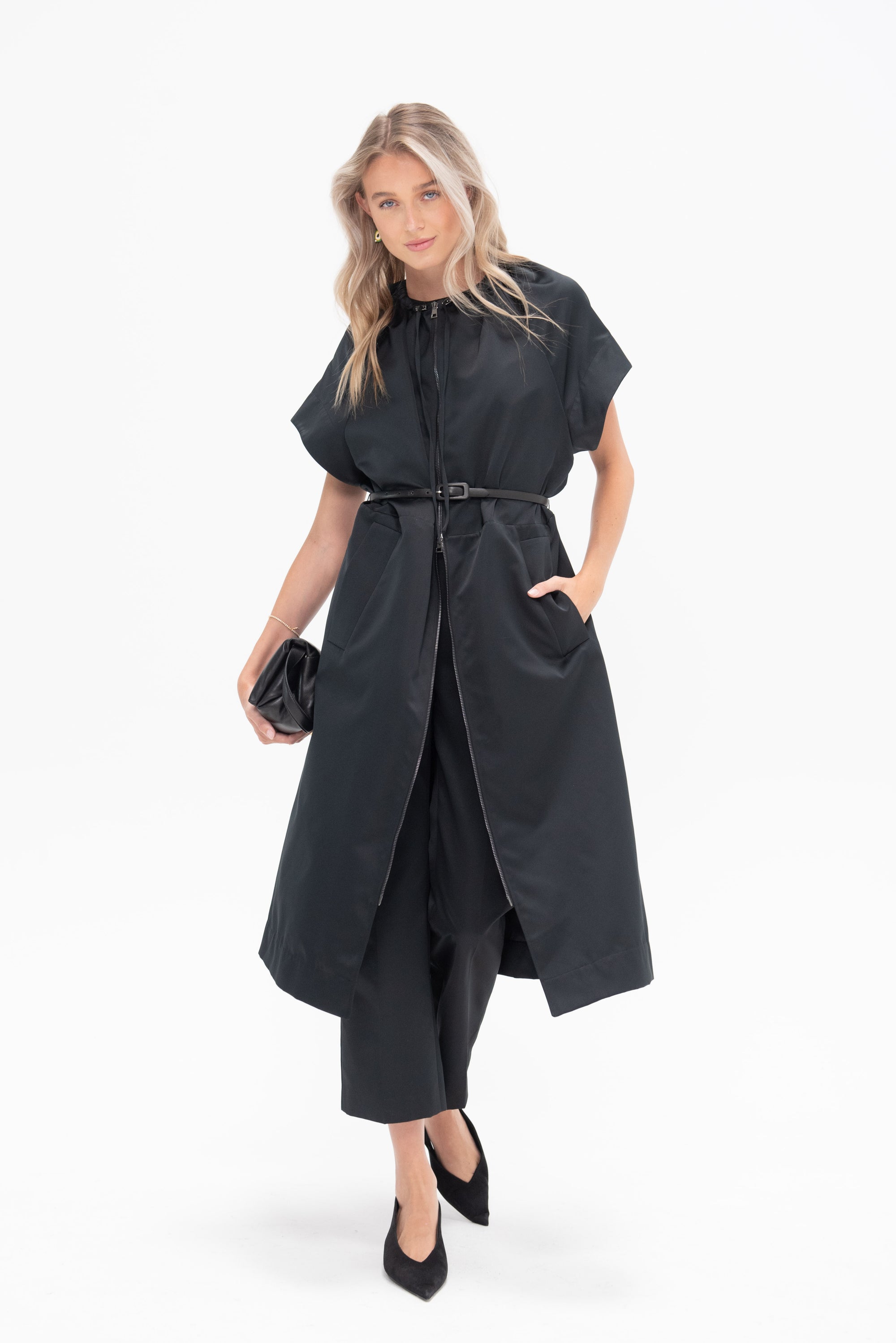 MANTÙ - Coat, Black