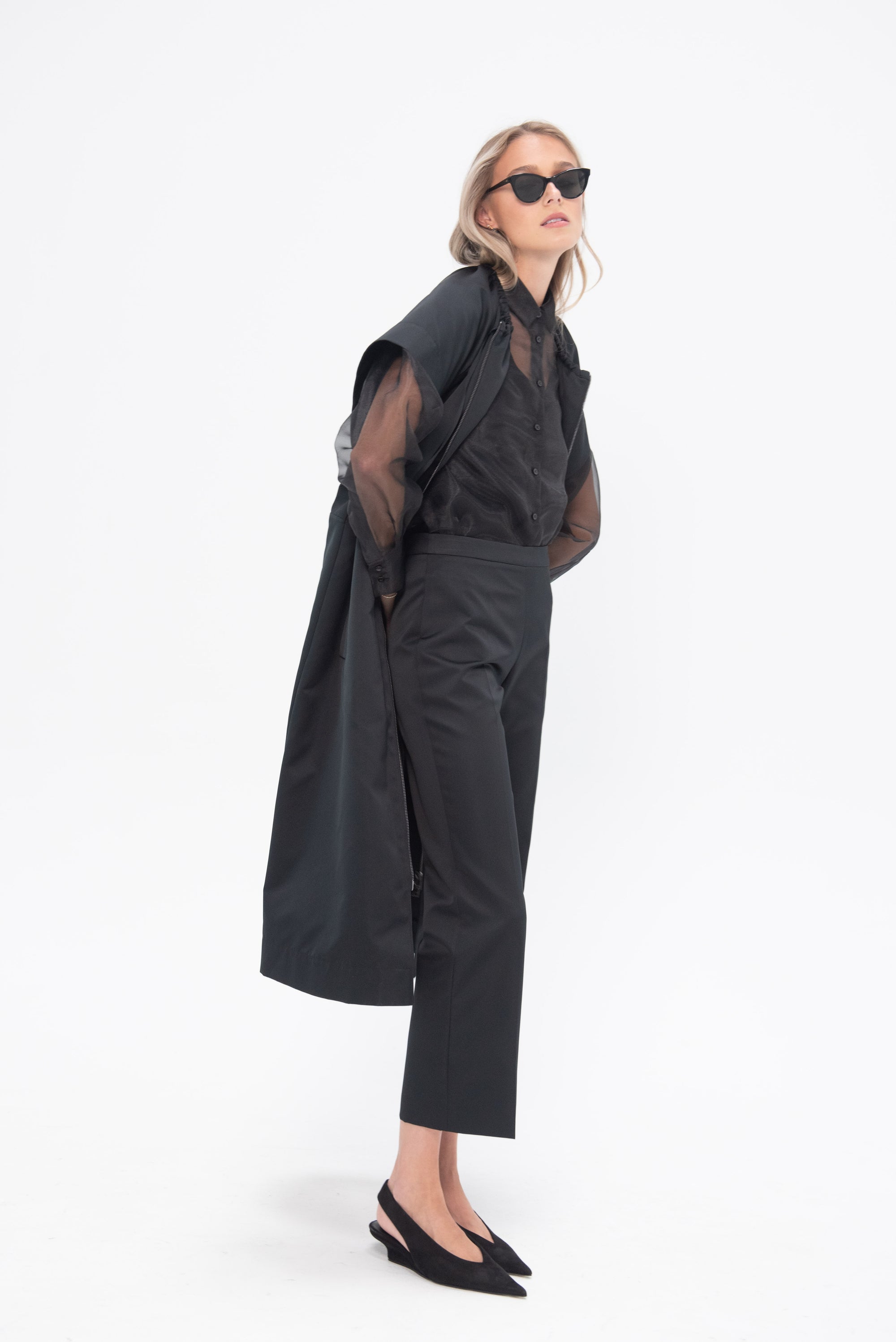 MANTÙ - Trouser, Black