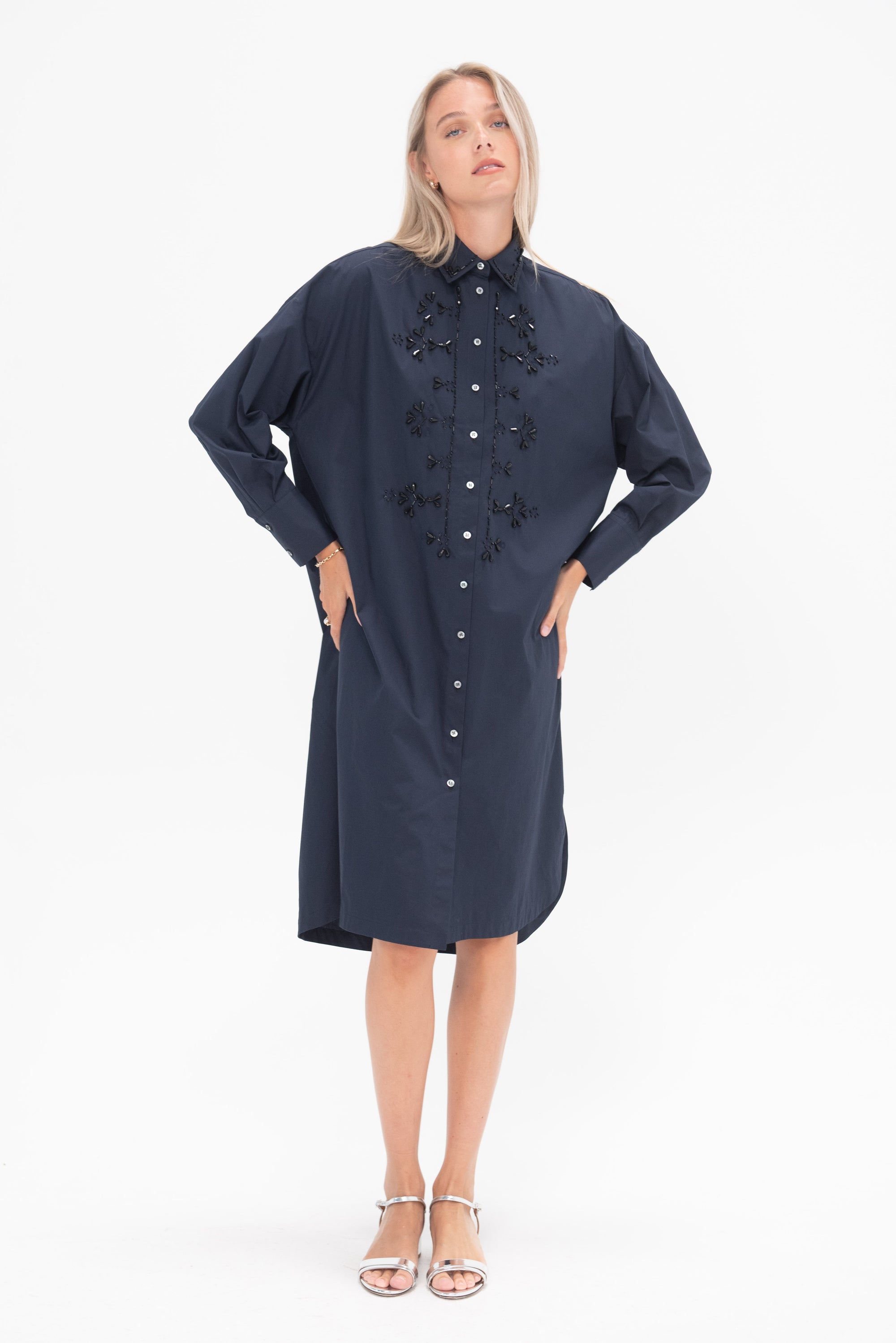 MANTÙ - Dress, Navy