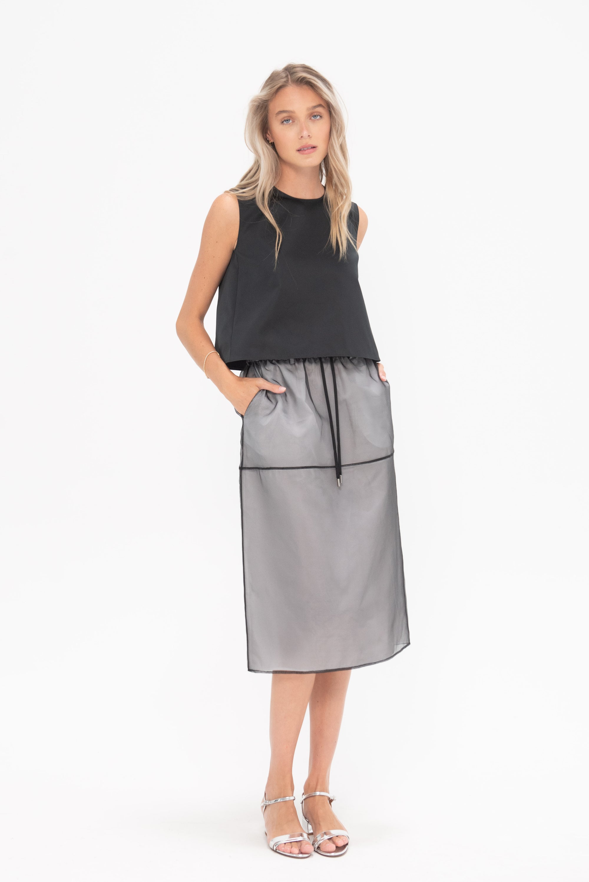 MANTÙ - Skirt, Black