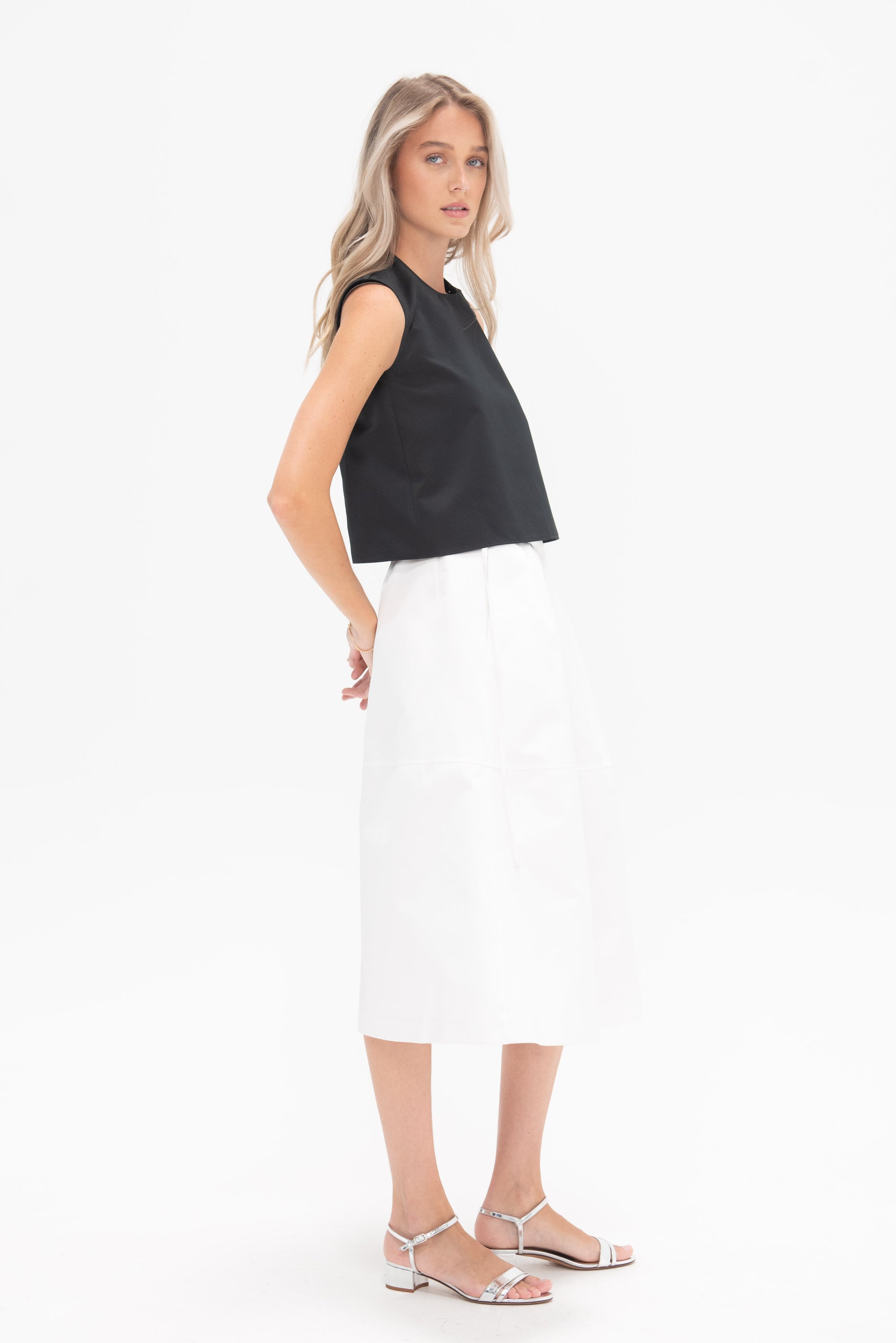 MANTÙ - Skirt, Optical White