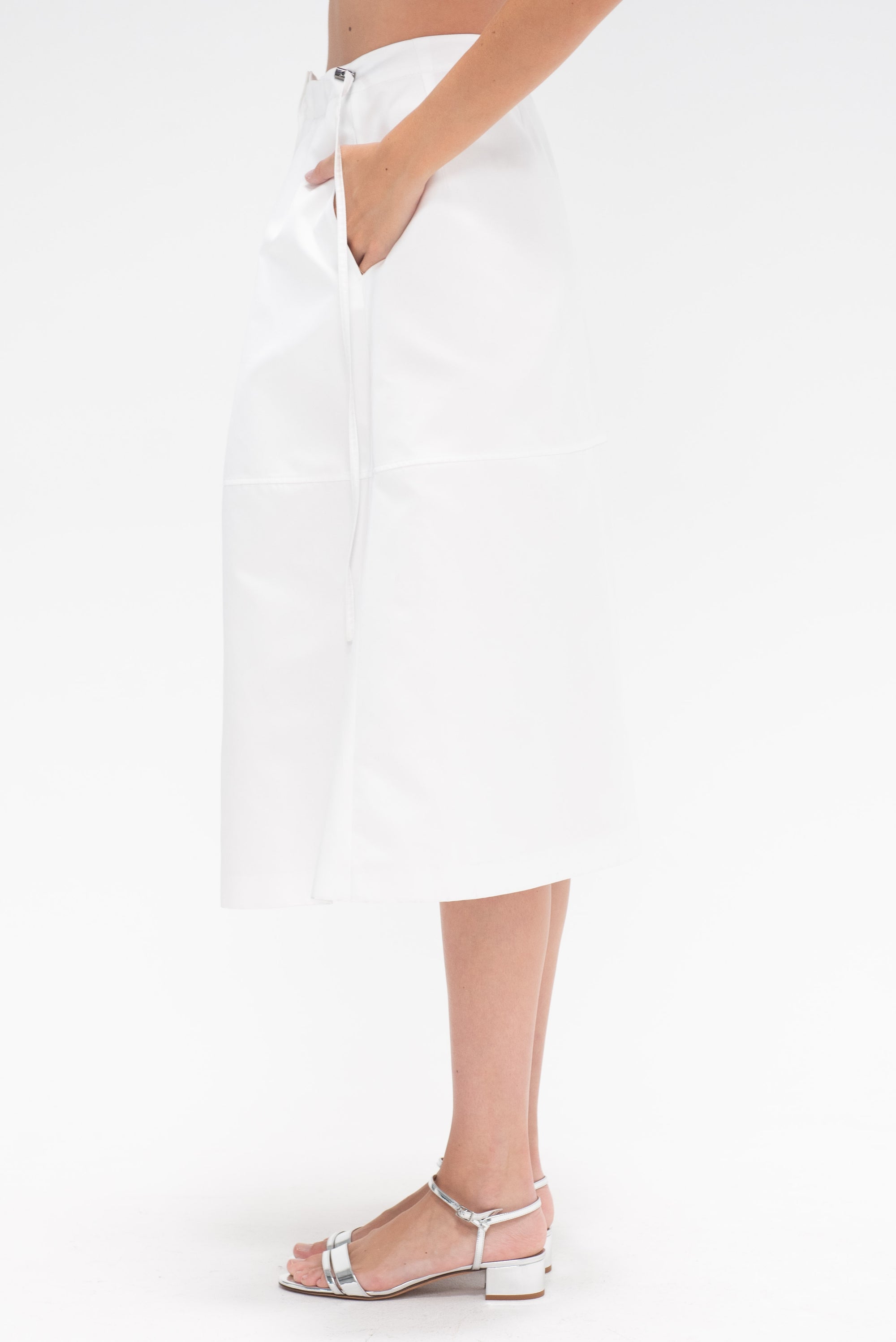 MANTÙ - Skirt, Optical White