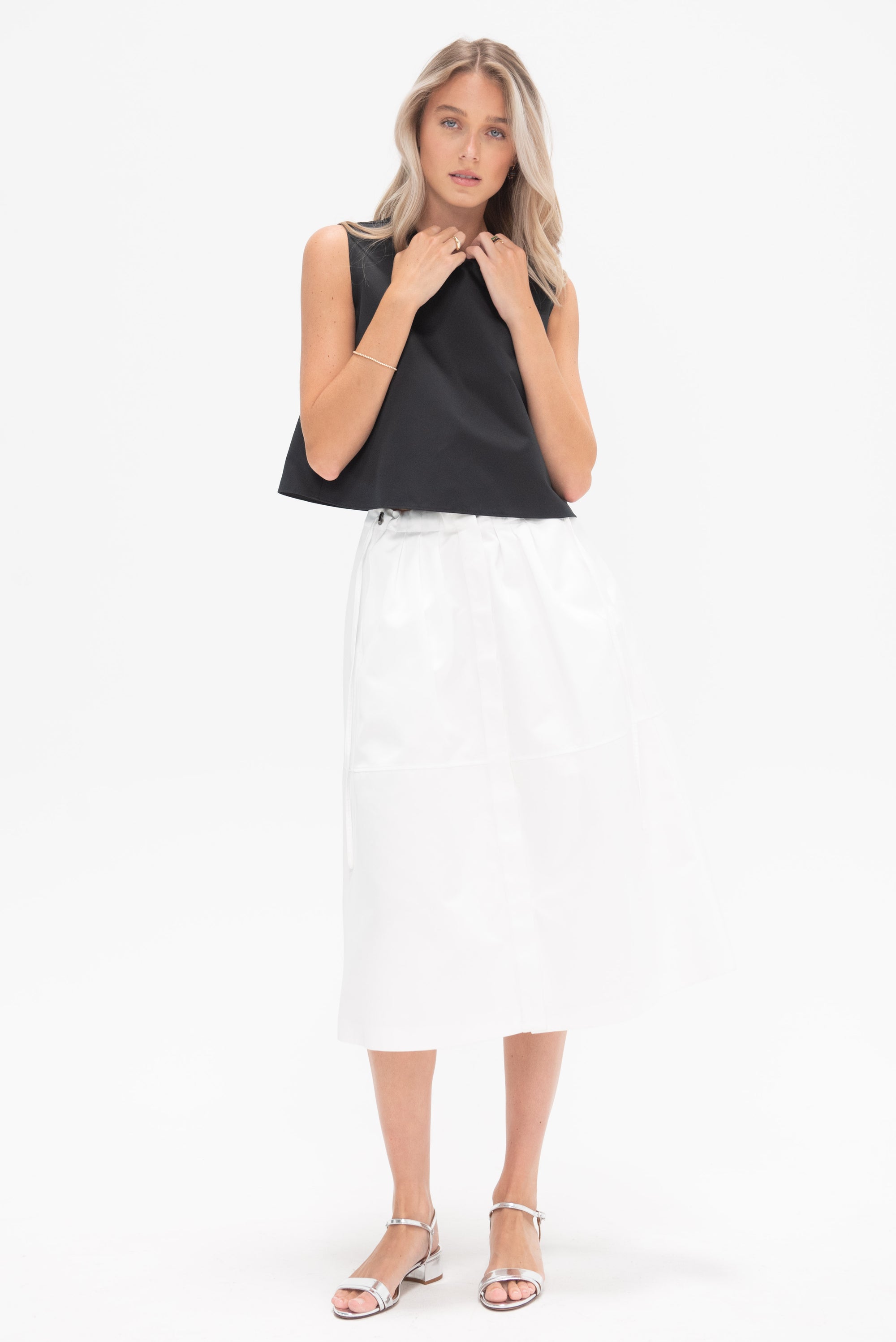 MANTÙ - Skirt, Optical White