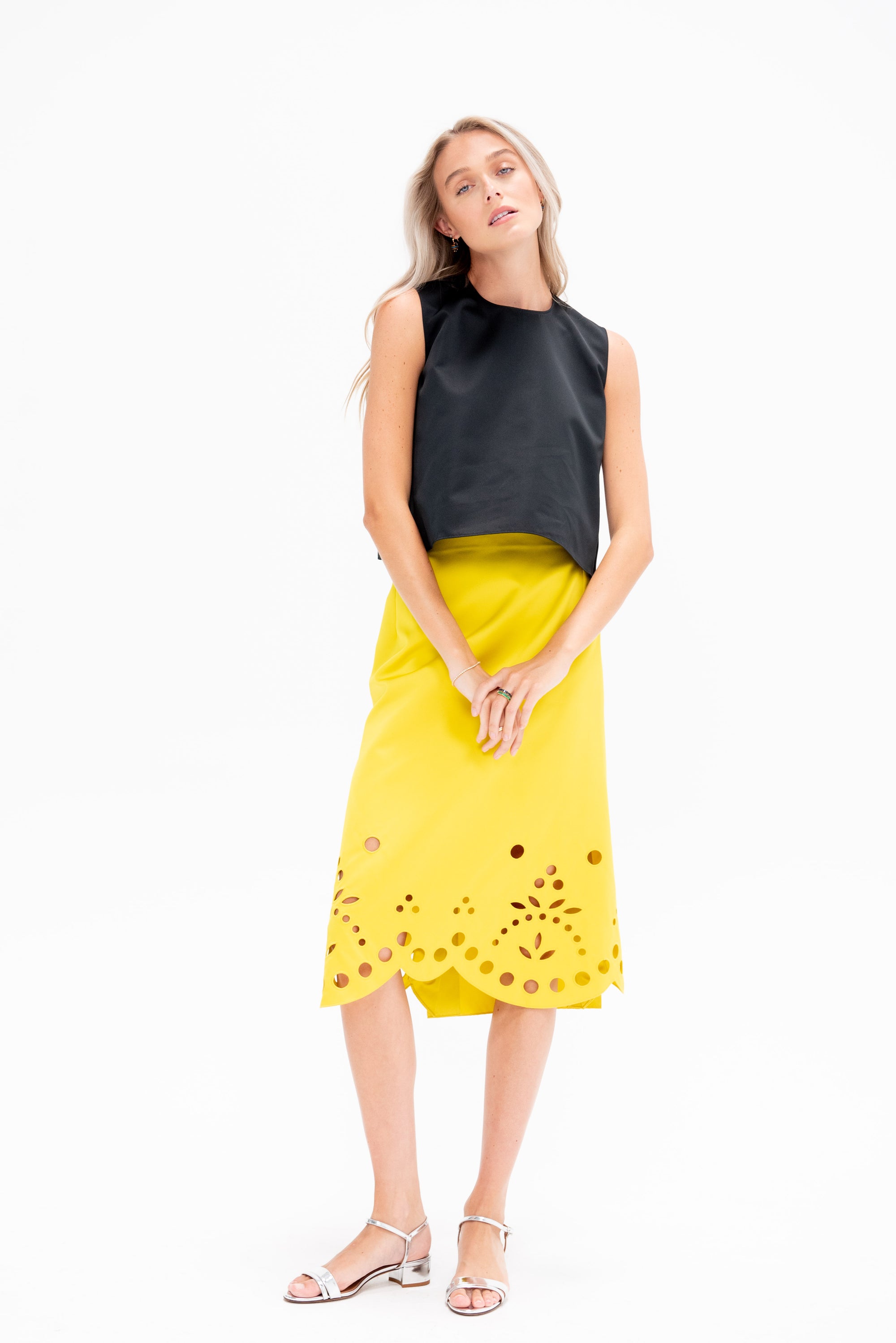 MANTÙ - Skirt, Yellow