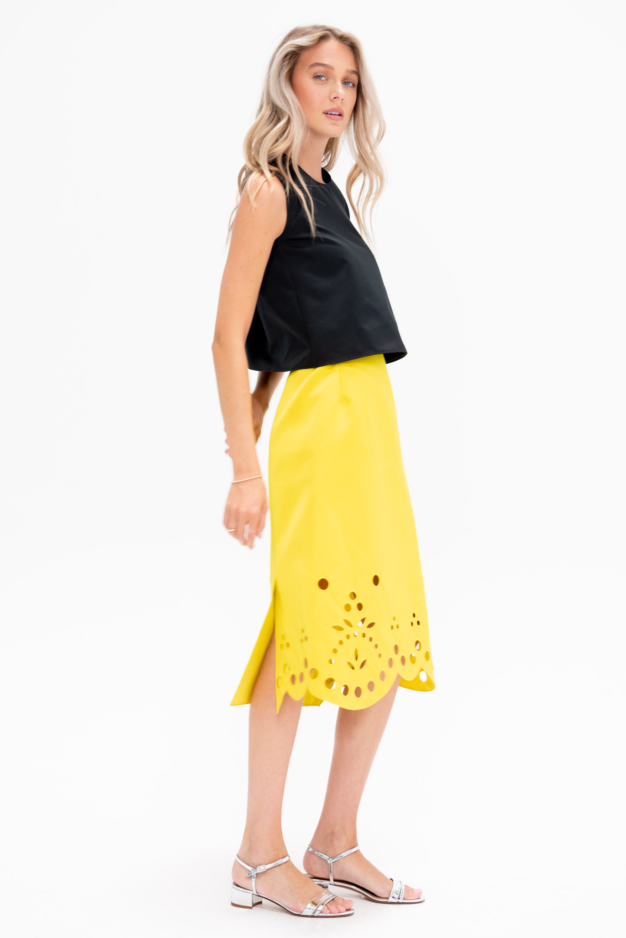 MANTÙ - Skirt, Yellow