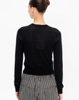 Shrunken Cardigan, Black