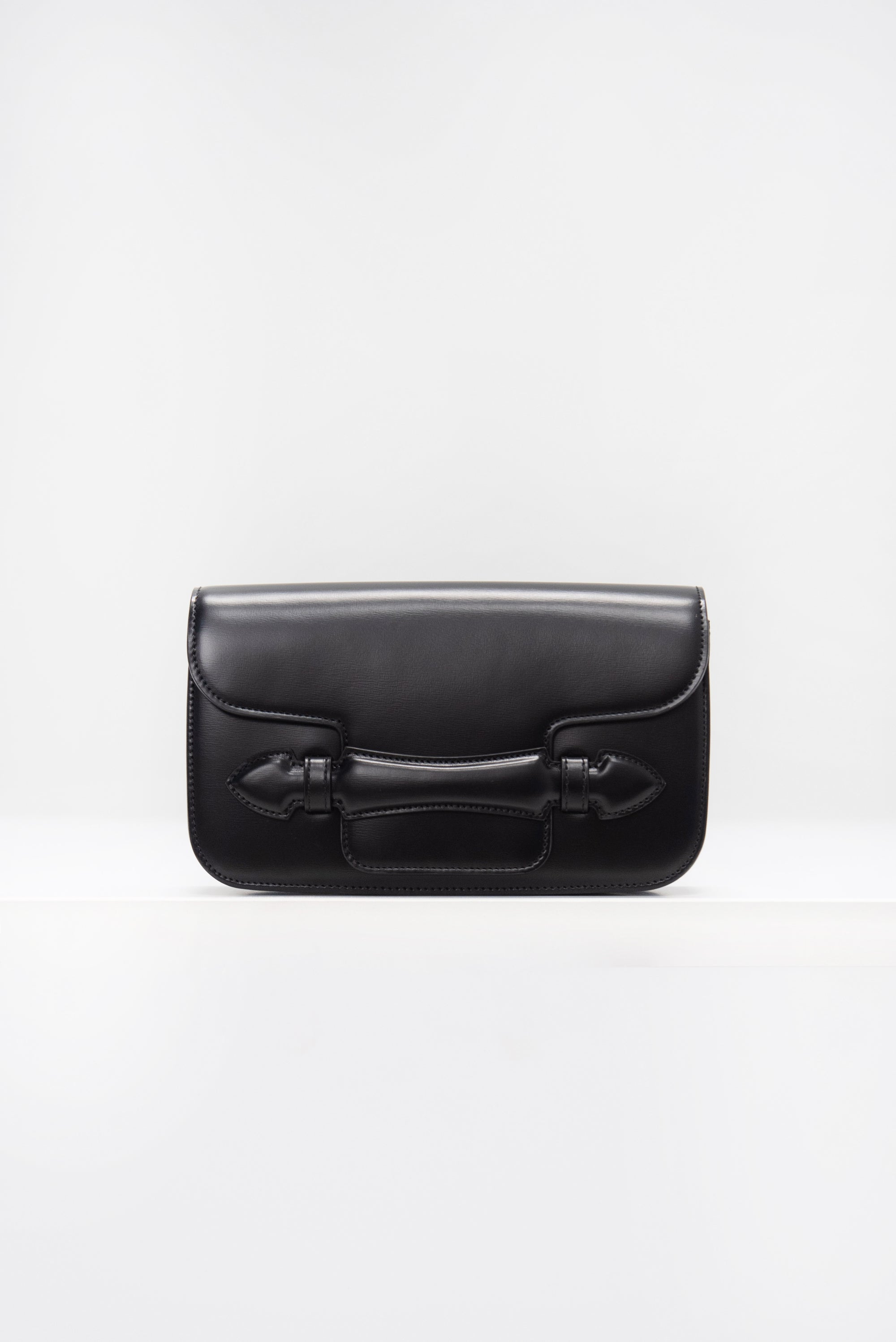 MARK CROSS - Romy Clutch, Box Calf Palmellato Black