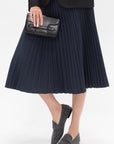 MARK CROSS - Romy Clutch, Box Calf Palmellato Black