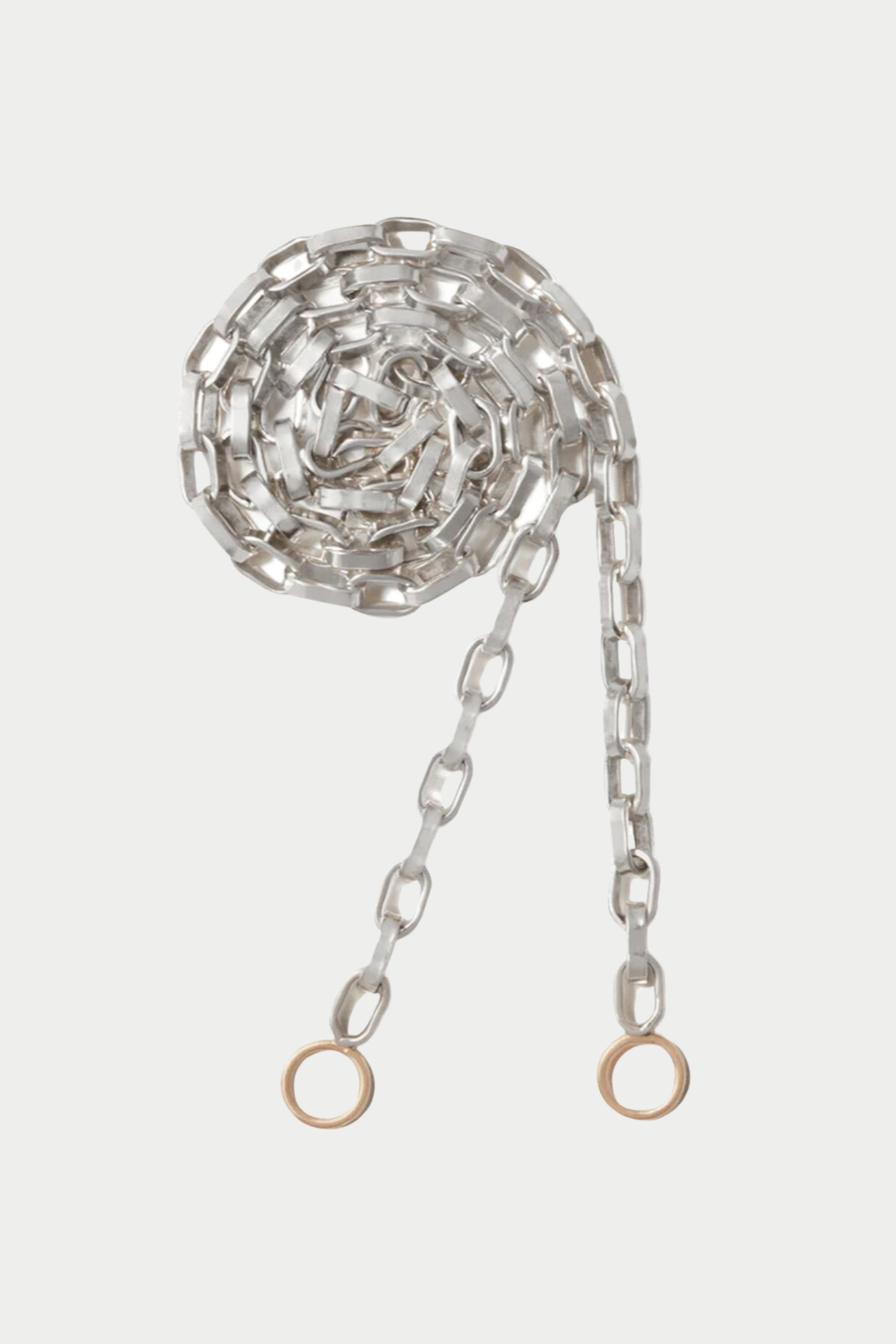 MARLA AARON - Biker Chain Necklace, Polished Silver