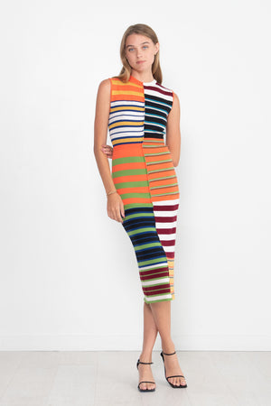 Georgia Stripe Knit Dress in 2023  Striped knit dress, Knit dress