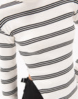 MARNI - Stripe Roundneck Sweater, Alabaster