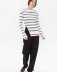 MARNI - Stripe Roundneck Sweater, Alabaster