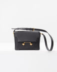 MARNI - Leather Trunkaroo Medium Shoulder Bag, Black