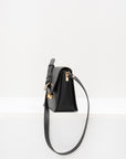 MARNI - Leather Trunkaroo Medium Shoulder Bag, Black