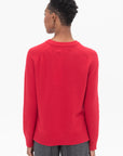 MIJEONG PARK - Cashmere Blend Crewneck Knit, Red