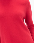 MIJEONG PARK - Cashmere Blend Crewneck Knit, Red