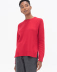 MIJEONG PARK - Cashmere Blend Crewneck Knit, Red