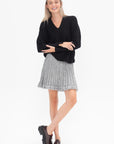 MOLLI - Samba3 Short Skirt, Natural Deep Black