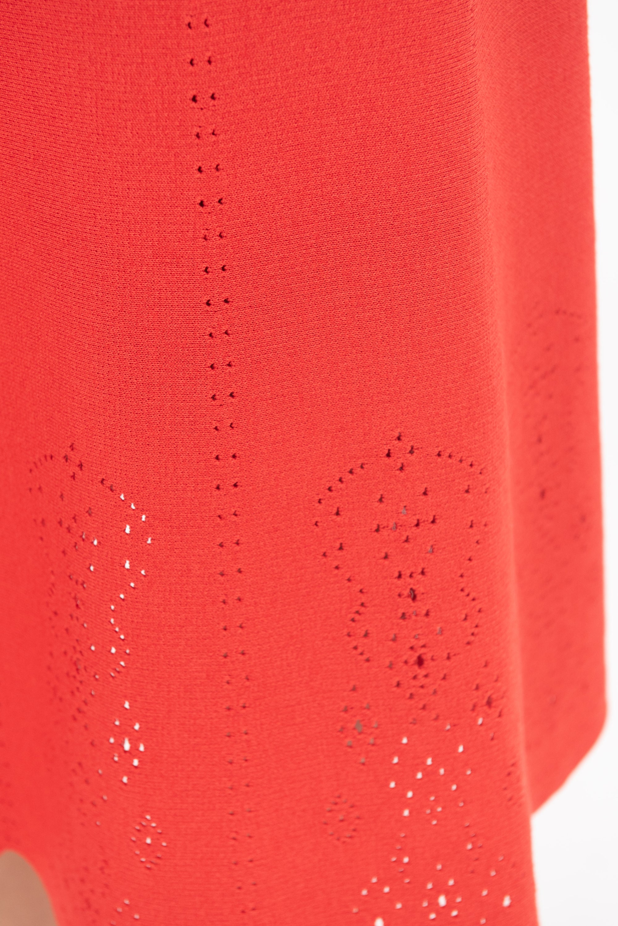 MOLLI - Biscotte Eyelet-Embroidery Knit Skirt, Poppy