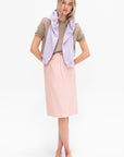 Crayon Skirt, Vichy Rose