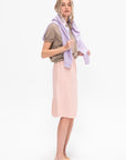 Crayon Skirt, Vichy Rose