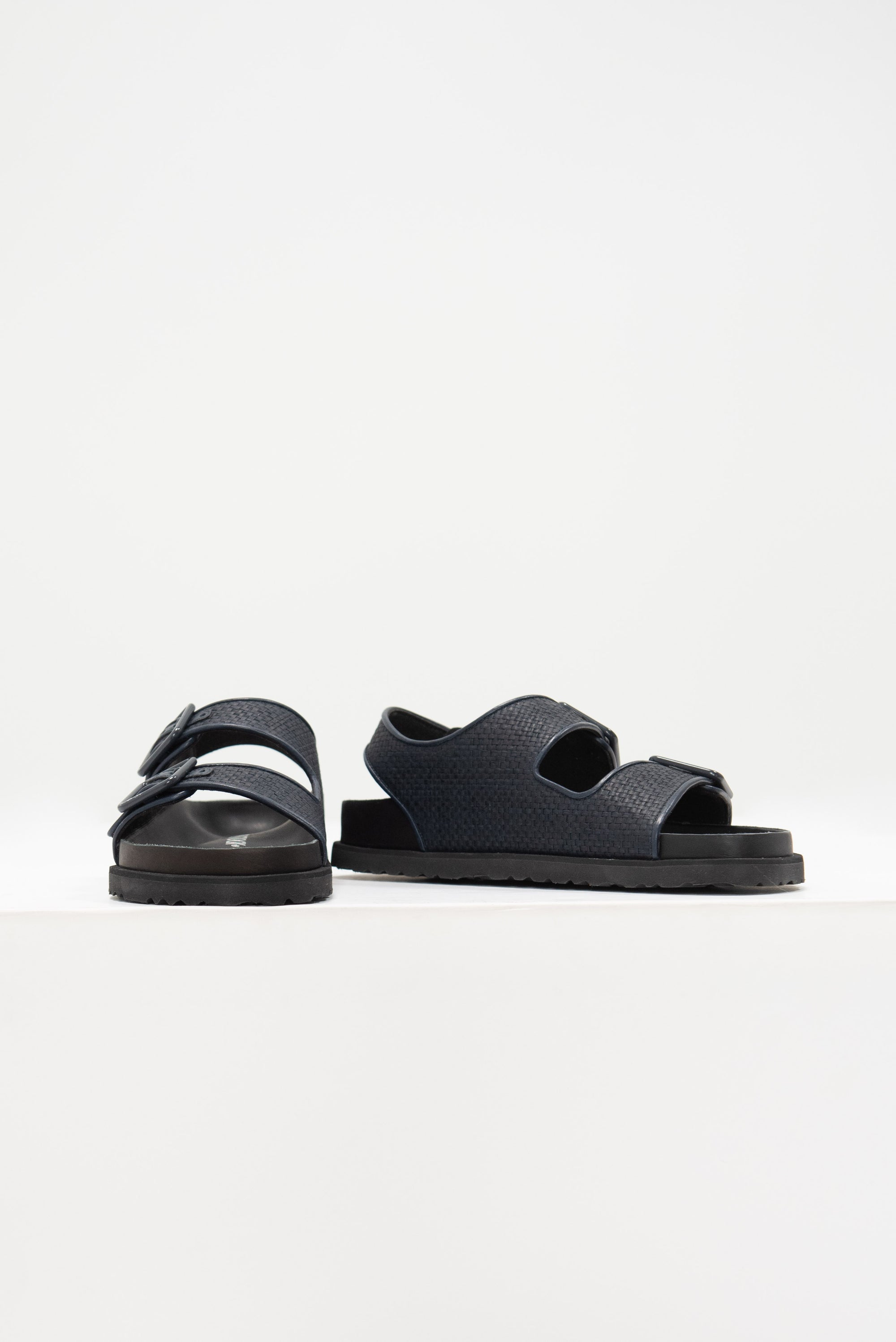 BIRKENSTOCK 1774 - Milano Raffia Luxe, Dark Navy